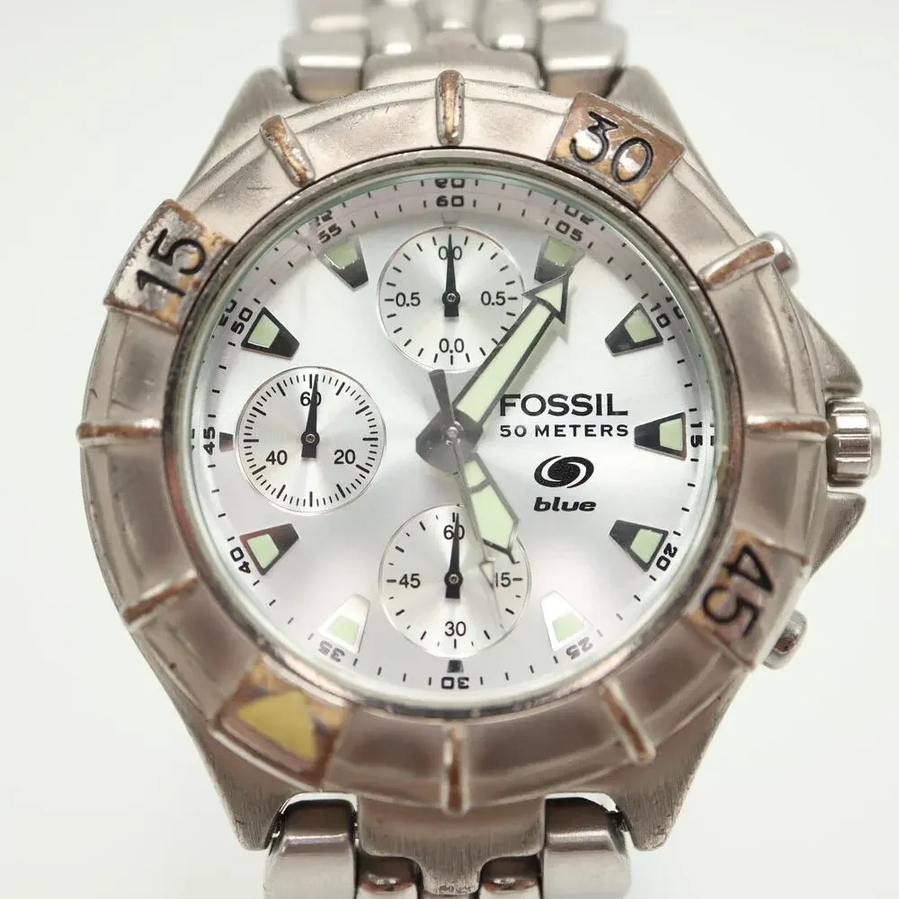 Fossil vintage silver